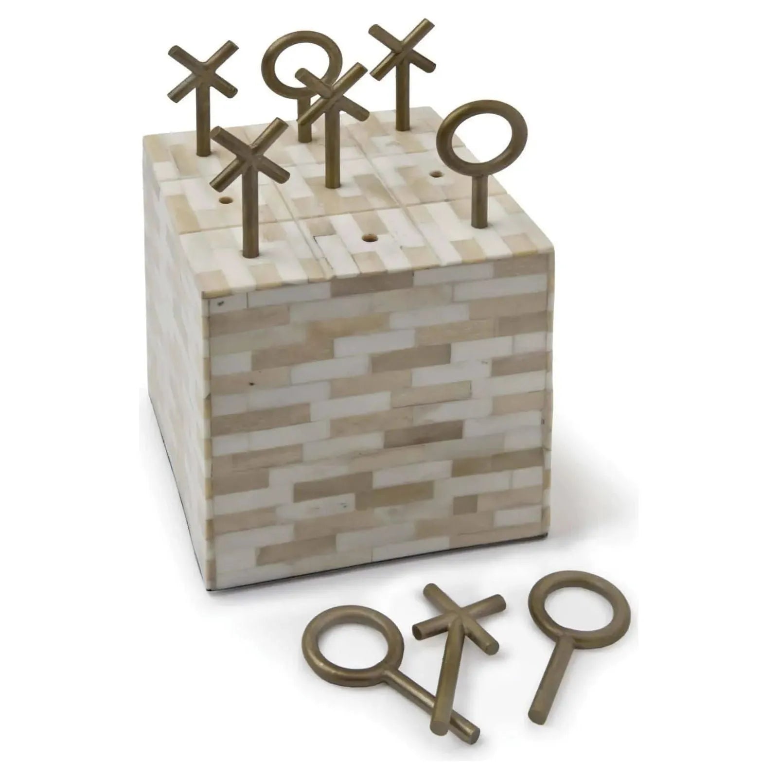 Regina Andrew - Tic Tac Toe Block Game - 20-1099 | The Rug District