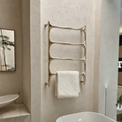 P&Bhusri S9-M-PWH-N Verona Towel Warmer in Porcelain White
