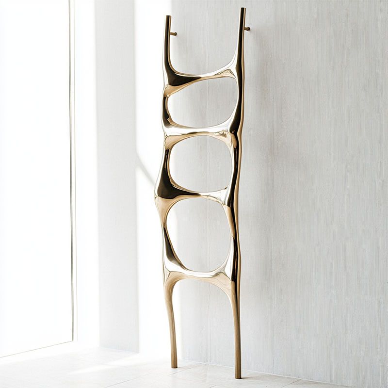 P&Bhusri S6-M-PWH-N Crete Palace Towel Warmer in Porcelain White