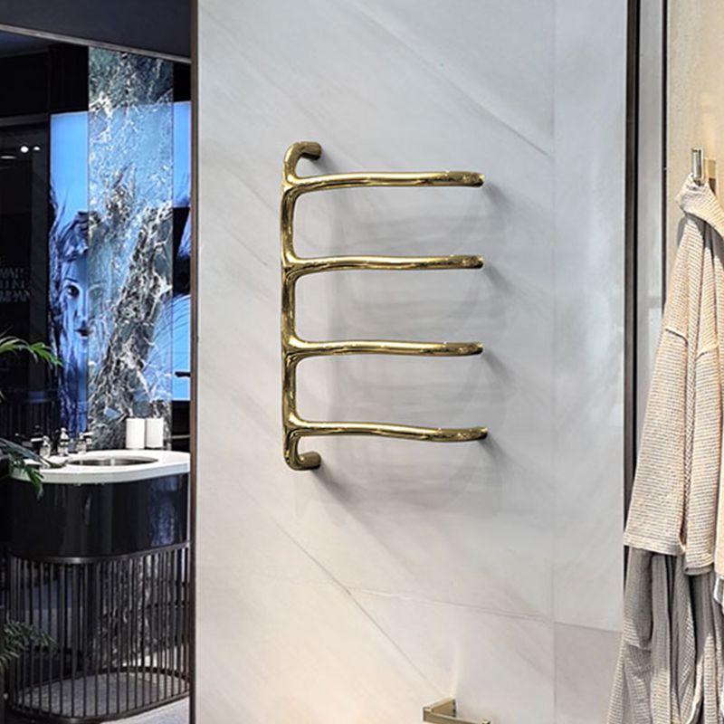 P&Bhusri S8-M-PWH-N Tuscany Glimmer Towel Warmer in Porcelain White