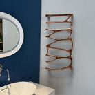 P&Bhusri S5-M-PWH-N Provence Towel Warmer in Porcelain White