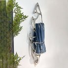 P&Bhusri S1-M-PWH-N Boat of Sage Medium Towel Warmer in Porcelain White