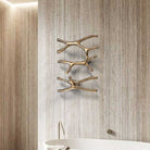 P&Bhusri S7-LS-PWH-N Daphne's Branch Large + Small Towel Warmer in Porcelain White