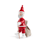 Kay Bojesen 39430 Santa Claus Wooden Figurine in Red/White