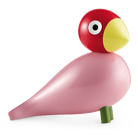 Kay Bojesen 39400 Songbird Wooden Figurine in Rose/Red