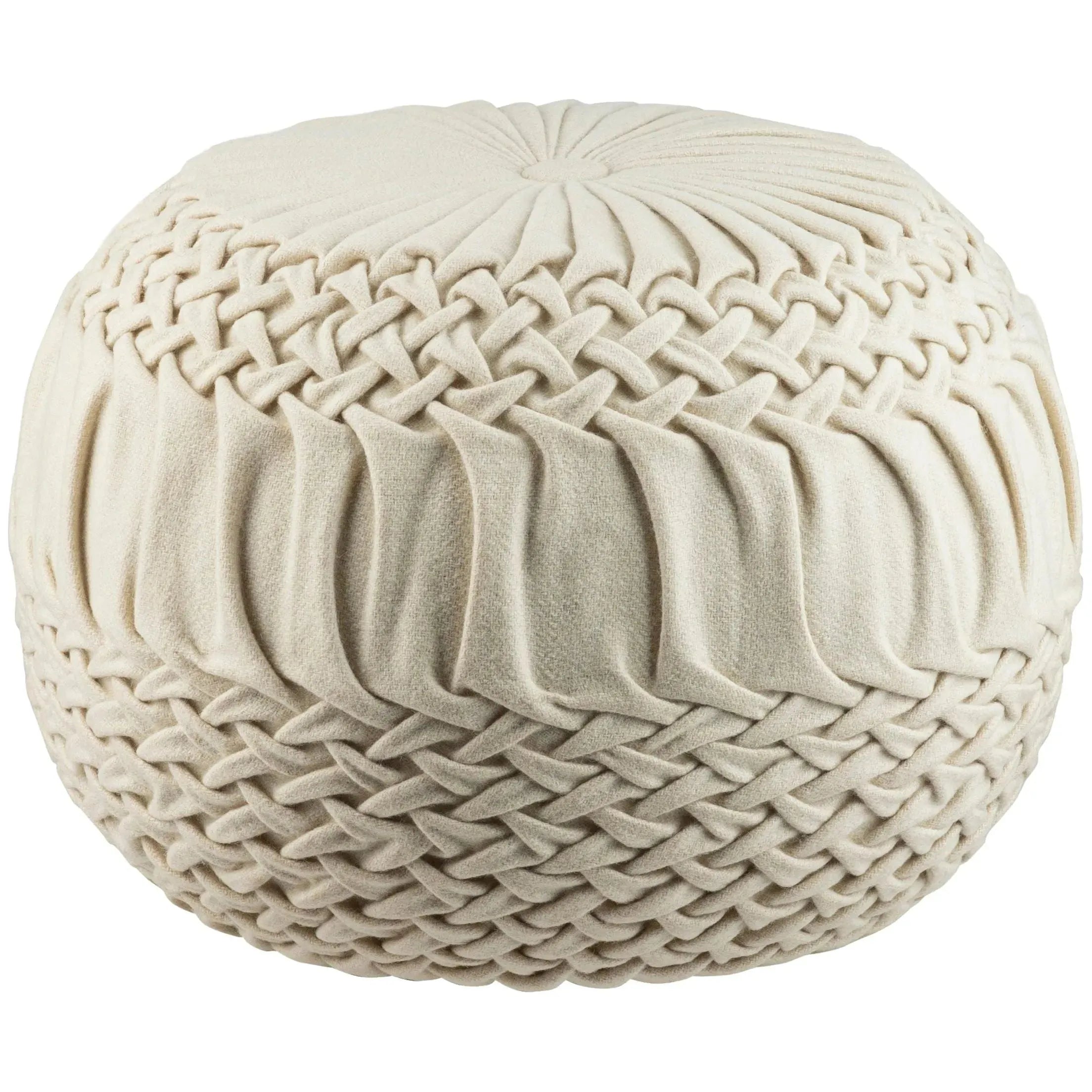 Surya - Alana Pouf - AAPF001-181814 | The Rug District
