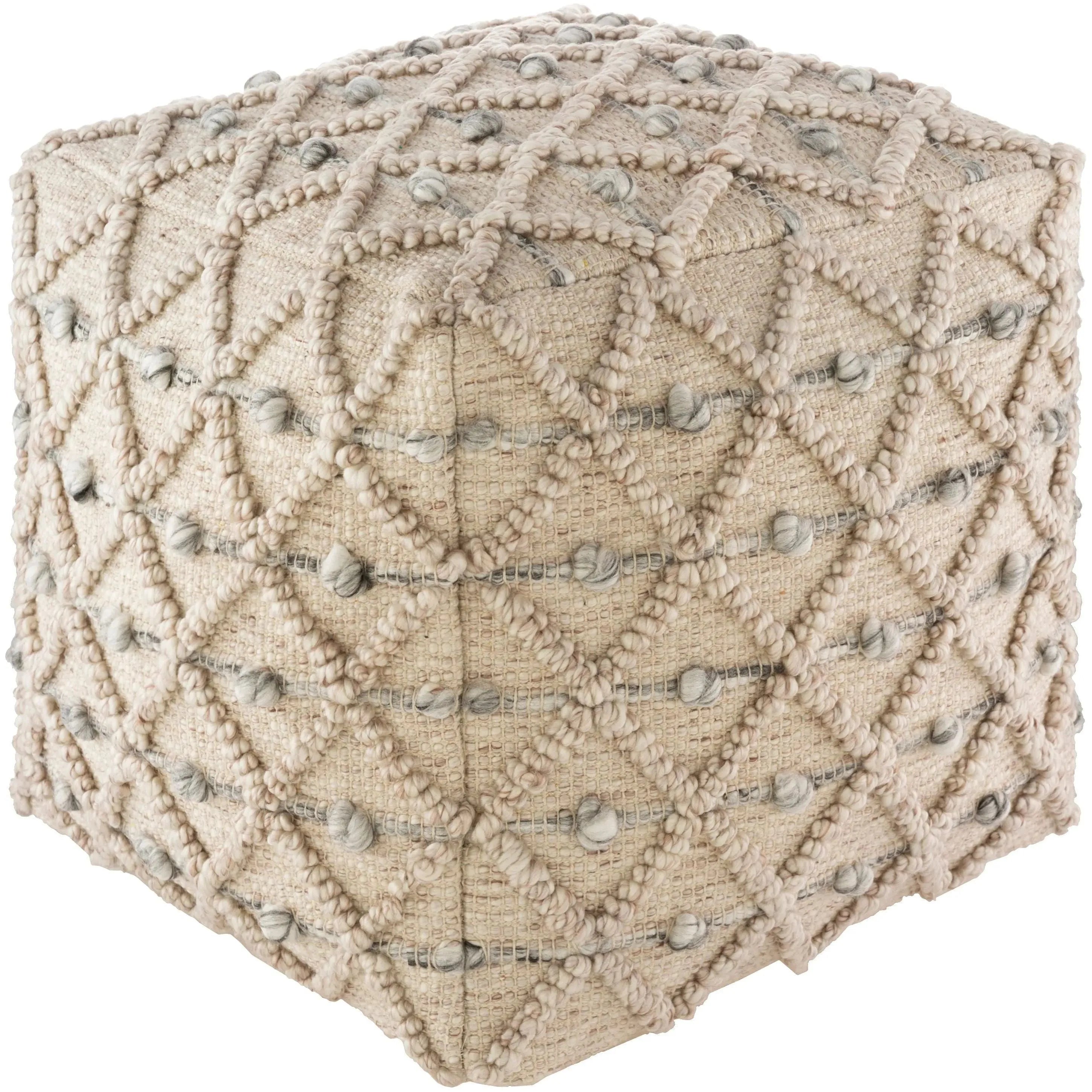 Surya - Anders Pouf - ARPF001-181818 | The Rug District