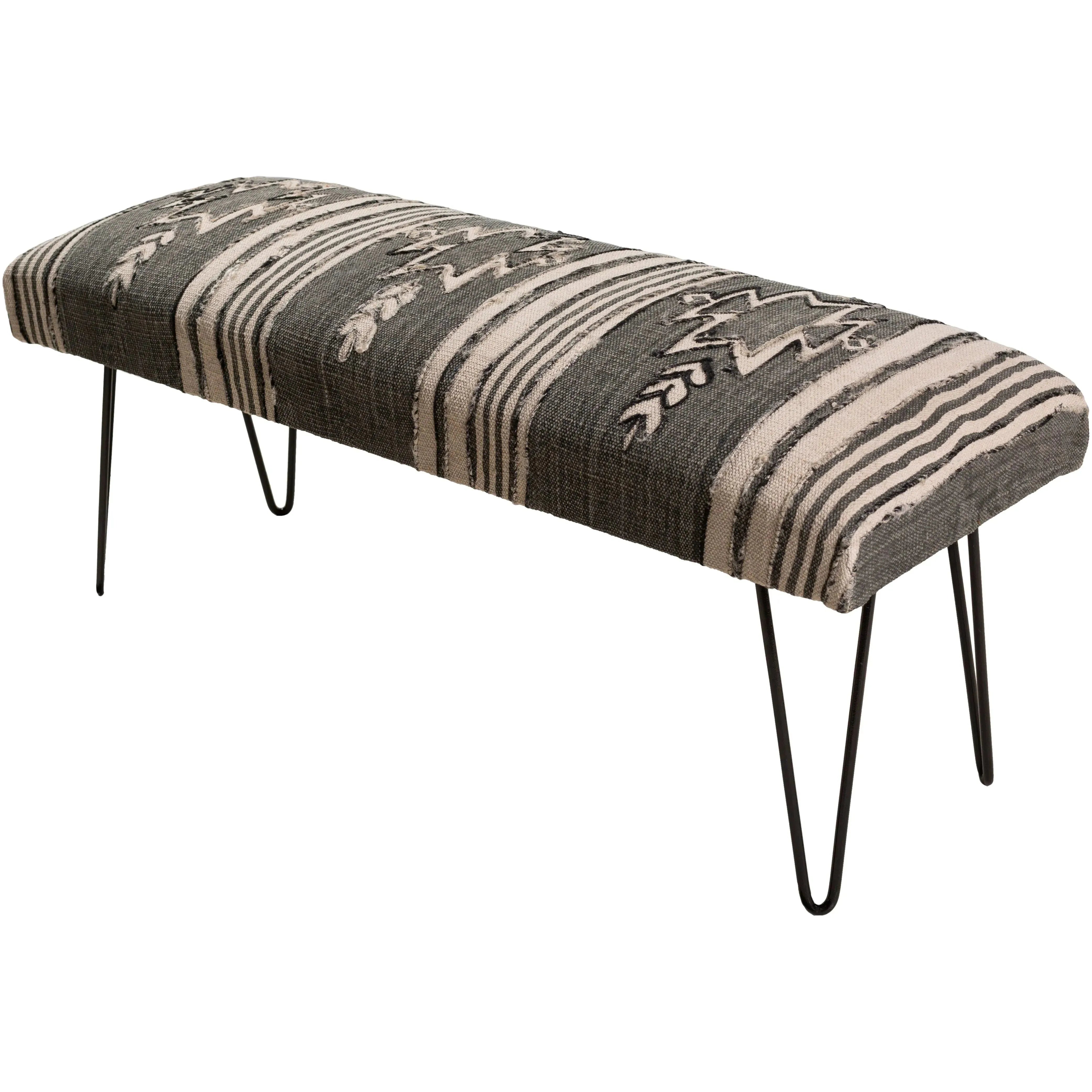 Surya - Batu Bench - BATU003-481618 | The Rug District
