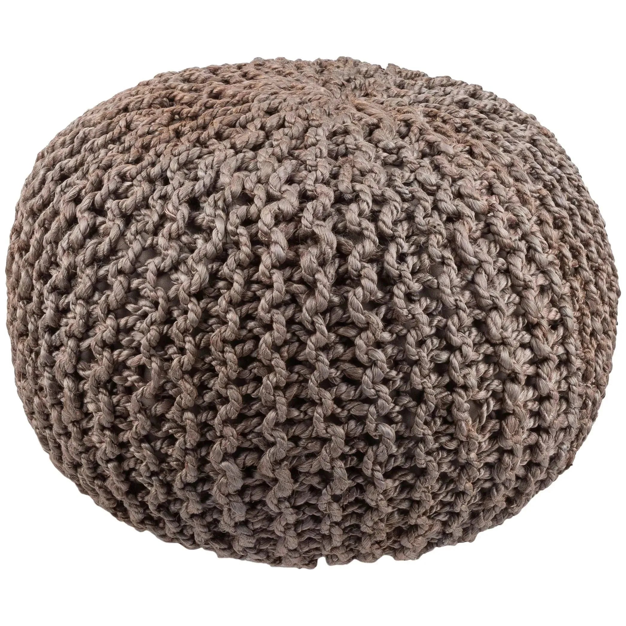 Surya - Bermuda Pouf - BRPF-002 | The Rug District