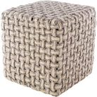 Surya - Cordoba Pouf - CDPF001-181818 | The Rug District