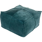 Surya - Cotton Velvet Pouf - CVPF-004 | The Rug District