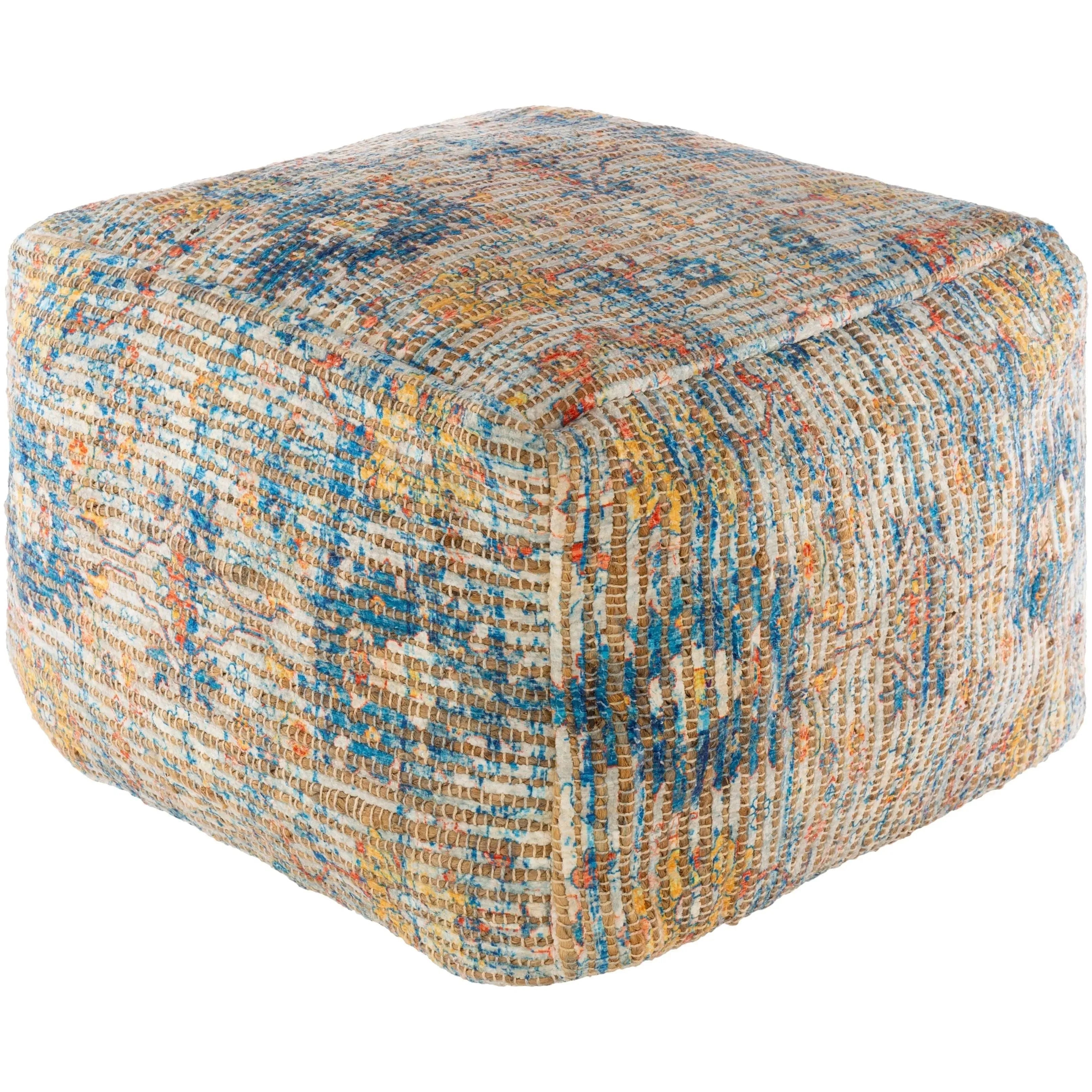 Surya - Coventry Pouf - CNPF002-202014 | The Rug District