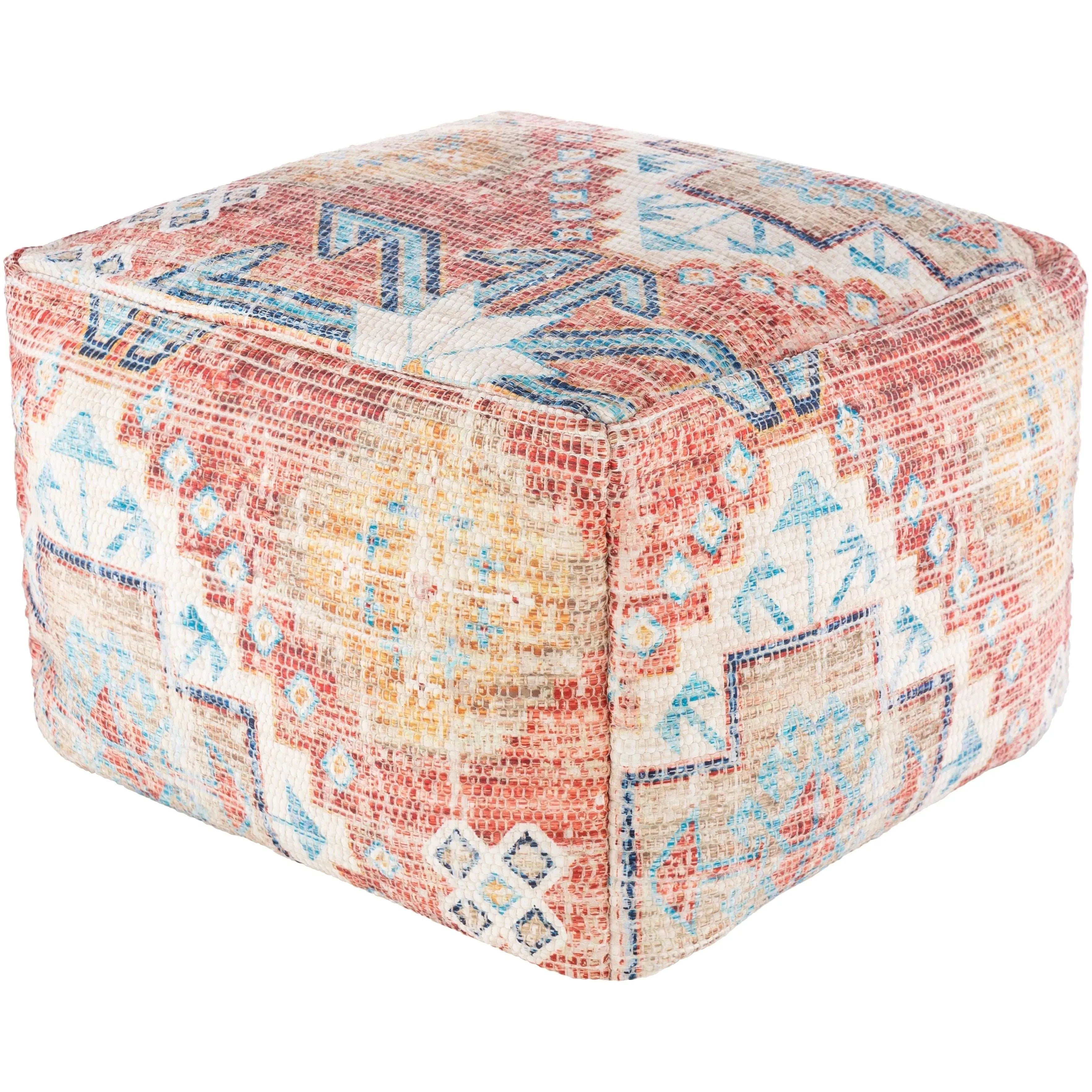 Surya - Devonshire Pouf - DSPF002-202014 | The Rug District