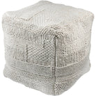 Surya - Gabon Pouf - GNPF003-181818 | The Rug District