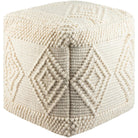 Surya - Hygge Pouf - HGPF004-181818 | The Rug District