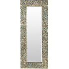 Surya - Iridescent Rectangular Mirror - ISC013-2459 | The Rug District