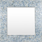 Surya - Iridescent Square Mirror - ISC015-3232 | The Rug District