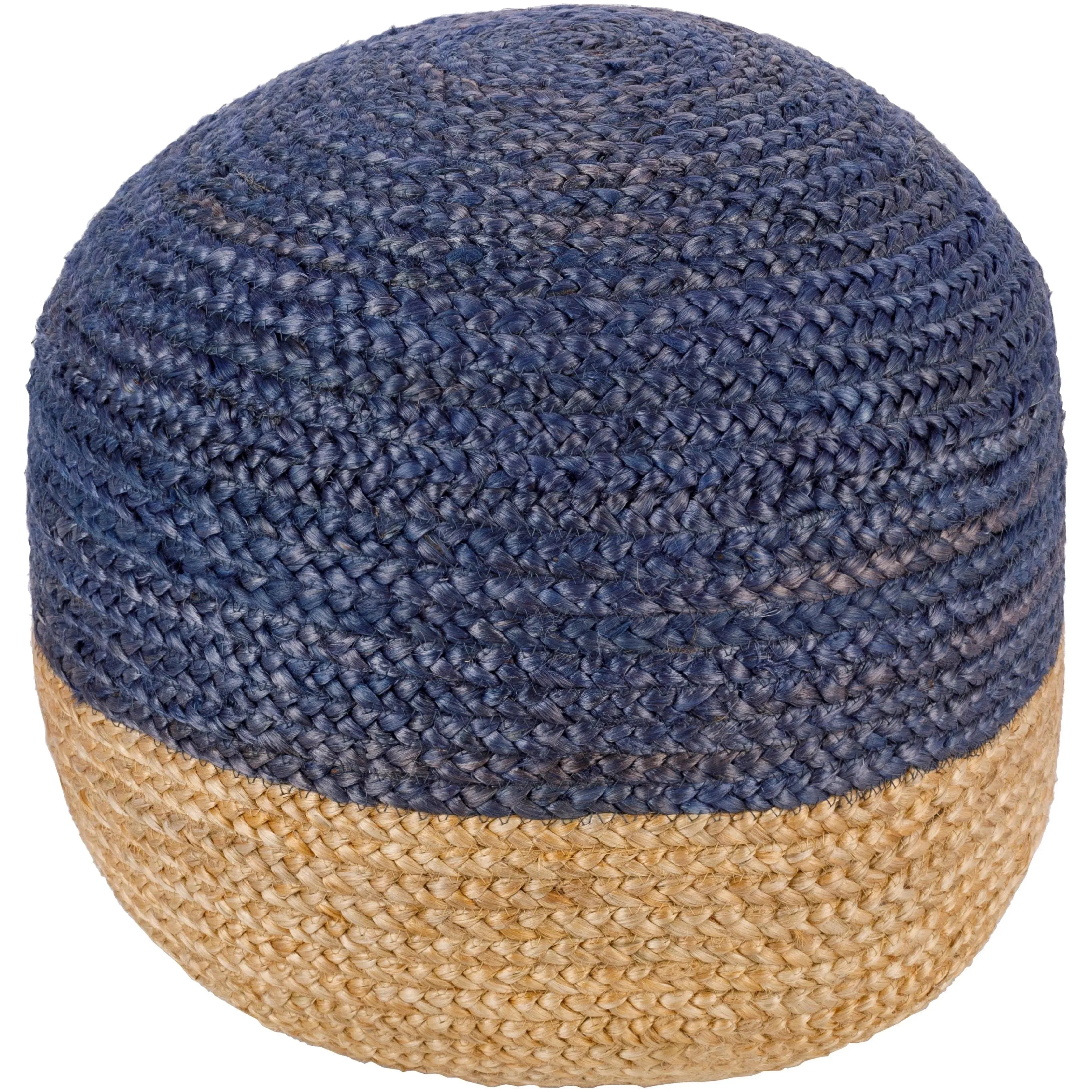 Surya - Kona Pouf KOPF002 - KOPF002-162020 | The Rug District