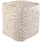 Surya - Lanier Pouf - NIPF003-181818 | The Rug District