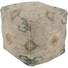 Surya - Lenora Pouf - LNPF002-181818 | The Rug District