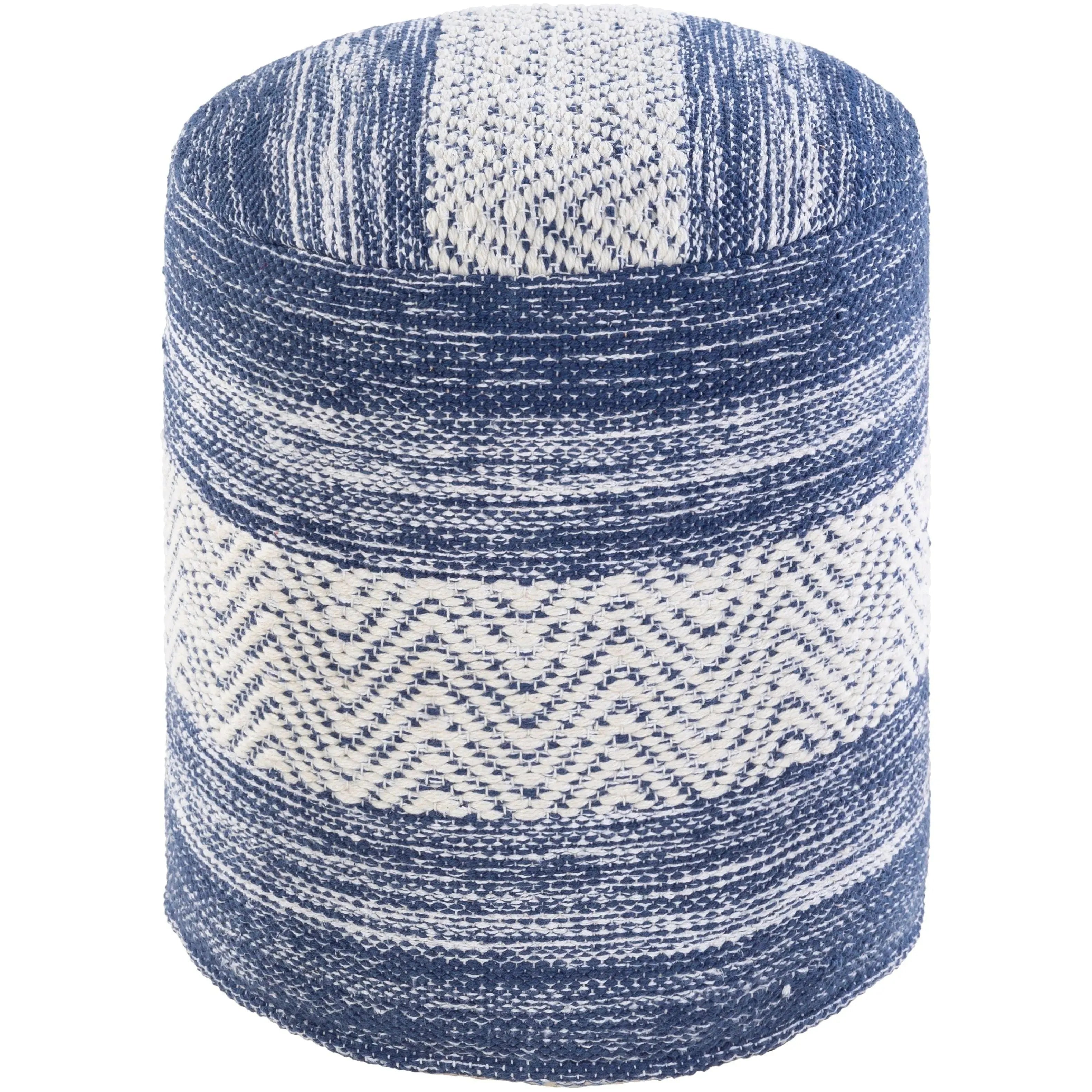Surya - Levi Pouf - IVPF002-161616 | The Rug District