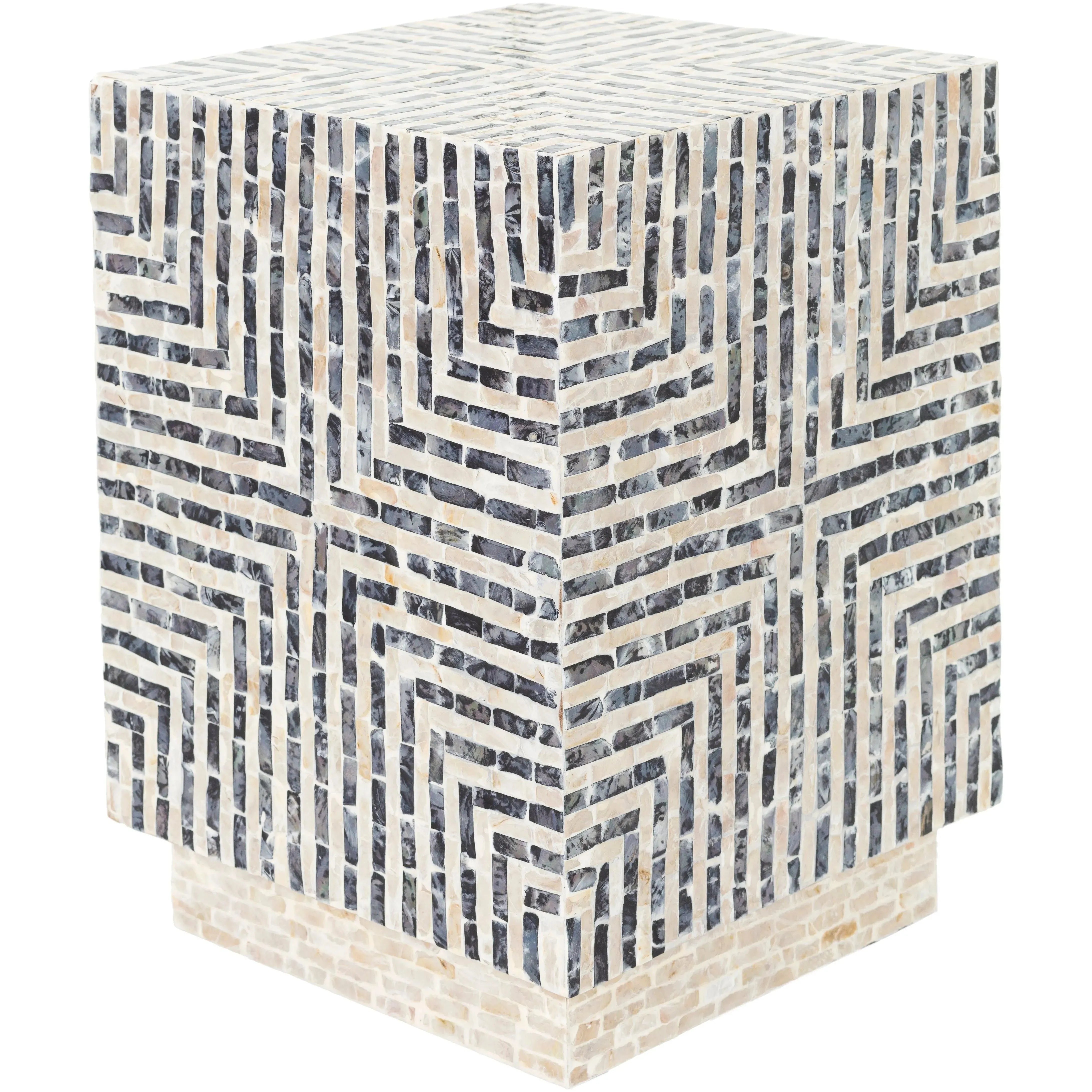 Surya - Lharysa End Table - LYH-002 | The Rug District