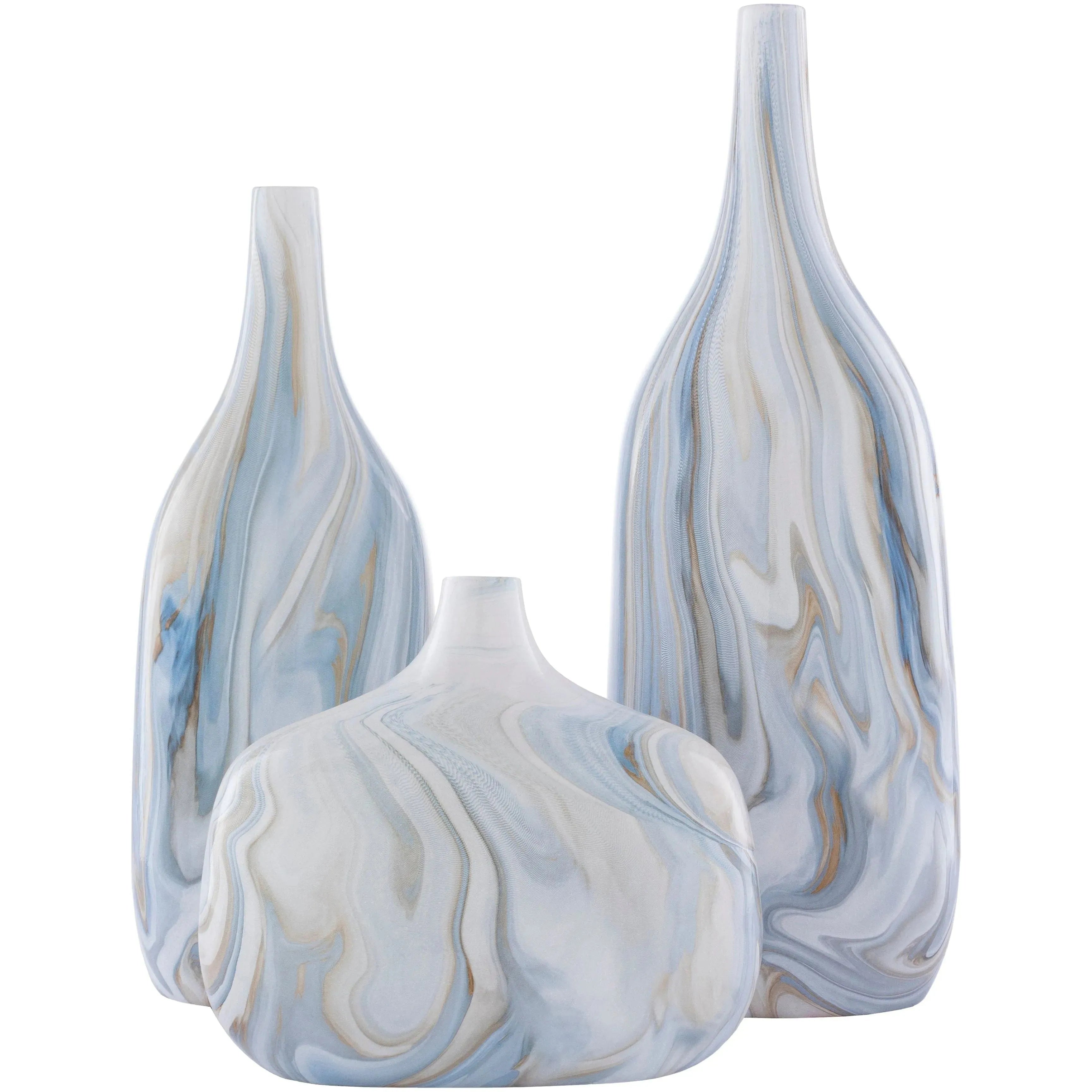Surya - Marble Vase - MBL001-SET | The Rug District