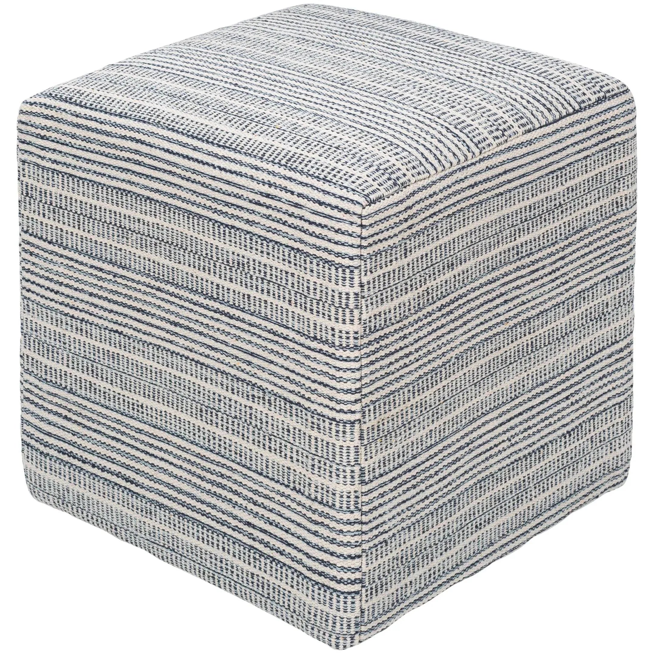 Surya - Ryder Pouf - RDPF002-161618 | The Rug District