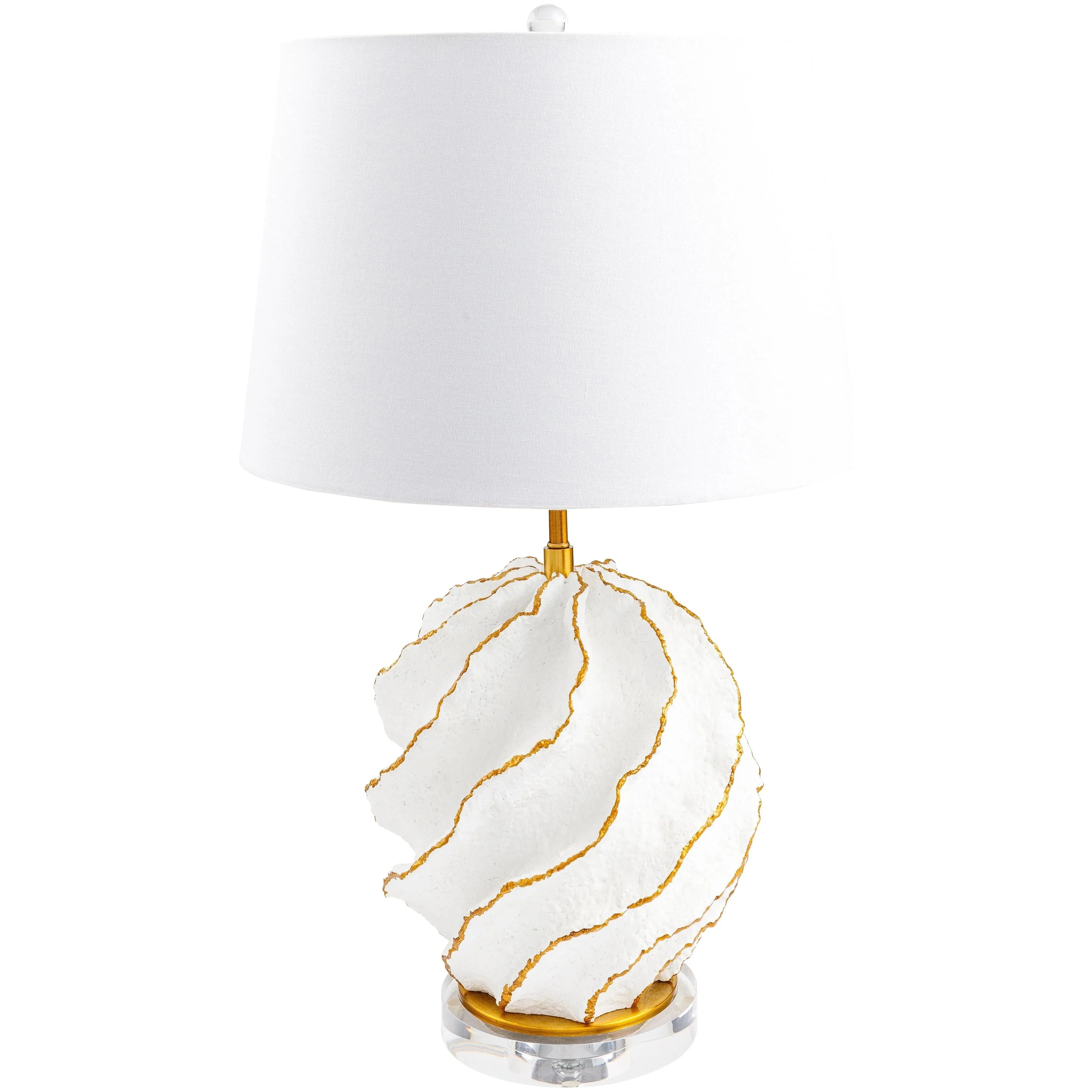 Surya - Saltwater Accent Table Lamp - SLW-001 | The Rug District