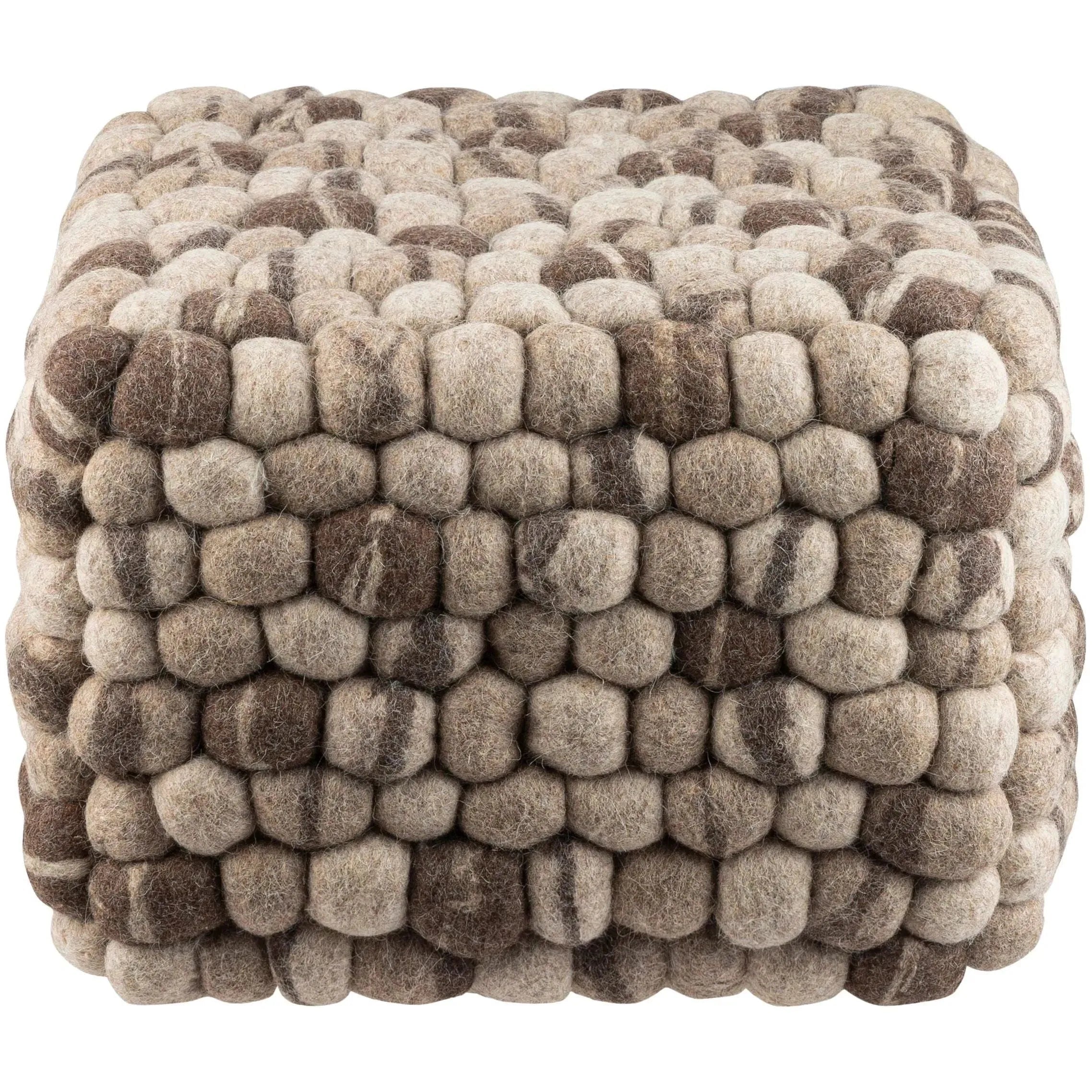 Surya - Summit Ottoman - POUF-14 | The Rug District
