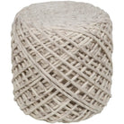 Surya - Yukon Pouf - YKN001-161618 | The Rug District
