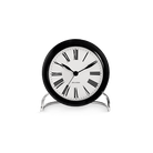 Arne Jacobsen Clocks 43671 Roman Table Clock in White/Black