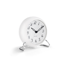 Arne Jacobsen Clocks 43670 LK Table Clock in White