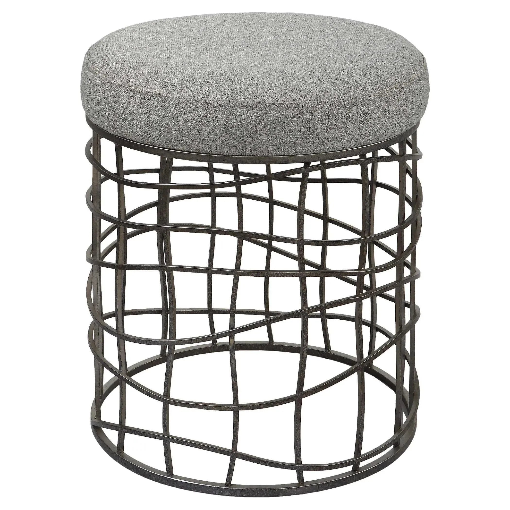The Uttermost - Carnival Accent Stool - 23748 | The Rug District