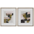 The Uttermost - Color Block Framed Prints, Set/2 - 41453 | The Rug District