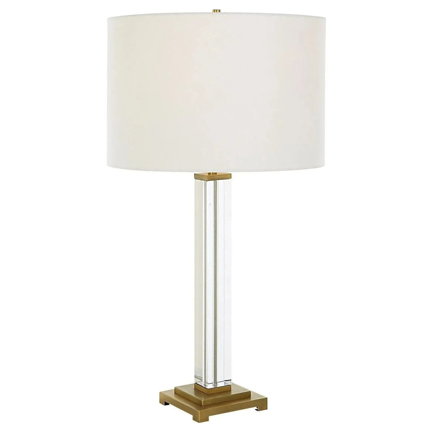 The Uttermost - Crystal Column Table Lamp - 30237 | The Rug District