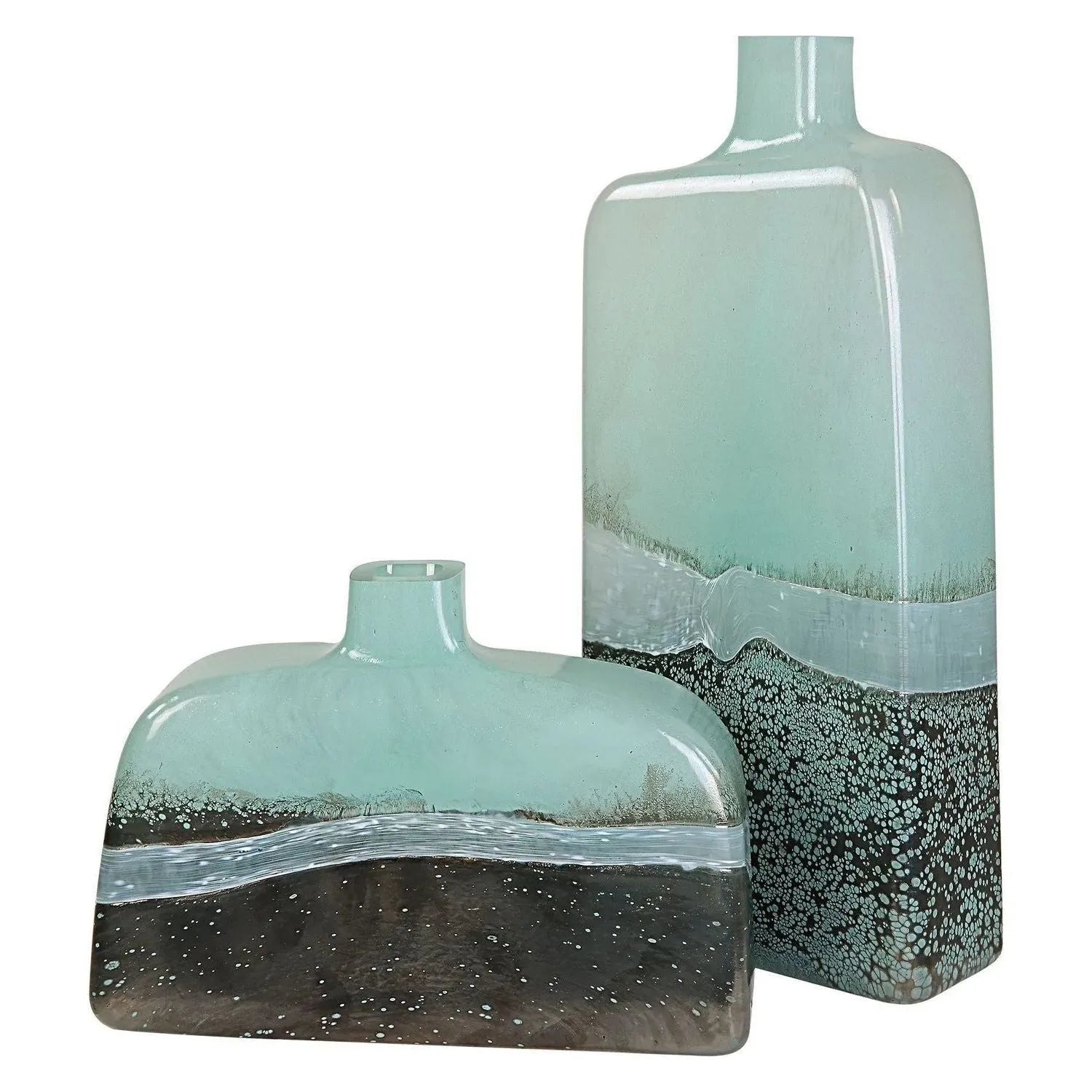 The Uttermost - Fuze Vases - Set Of 2 - 18096 | The Rug District