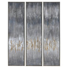 The Uttermost - Gray Hand Painted Canvases, Set/3 - 51304 | The Rug District