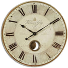 The Uttermost - Harrison Gray 30" Wall Clock - 06033 | The Rug District