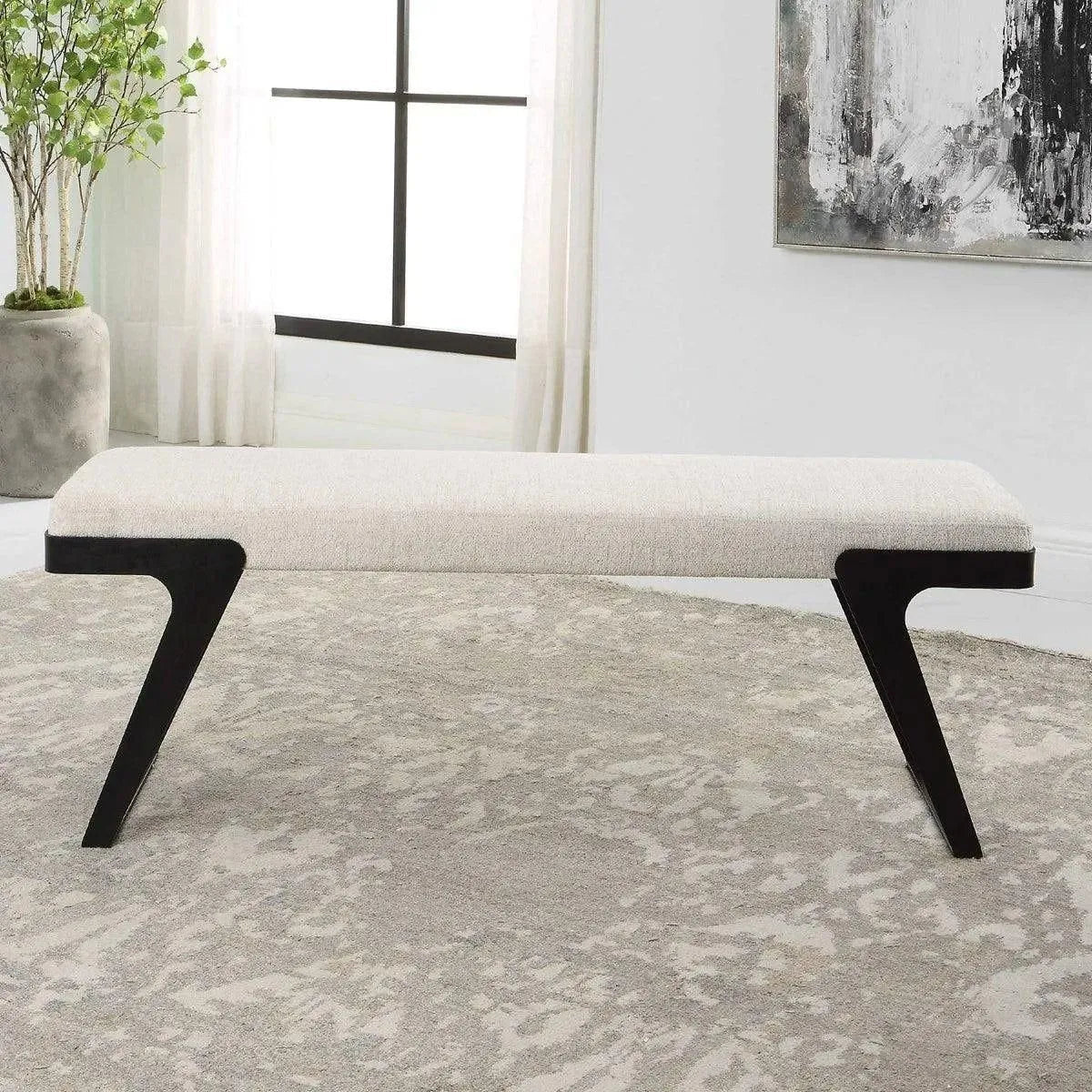 The Uttermost - Hover Bench - 23758 | The Rug District