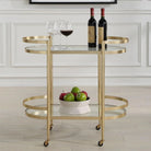 The Uttermost - Isabelle Bar Cart - 24246 | The Rug District