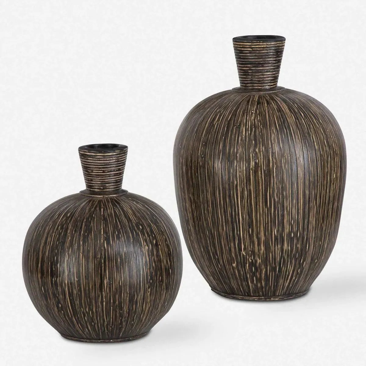 The Uttermost - Islander Vases - Set of 2 - 17116 | The Rug District