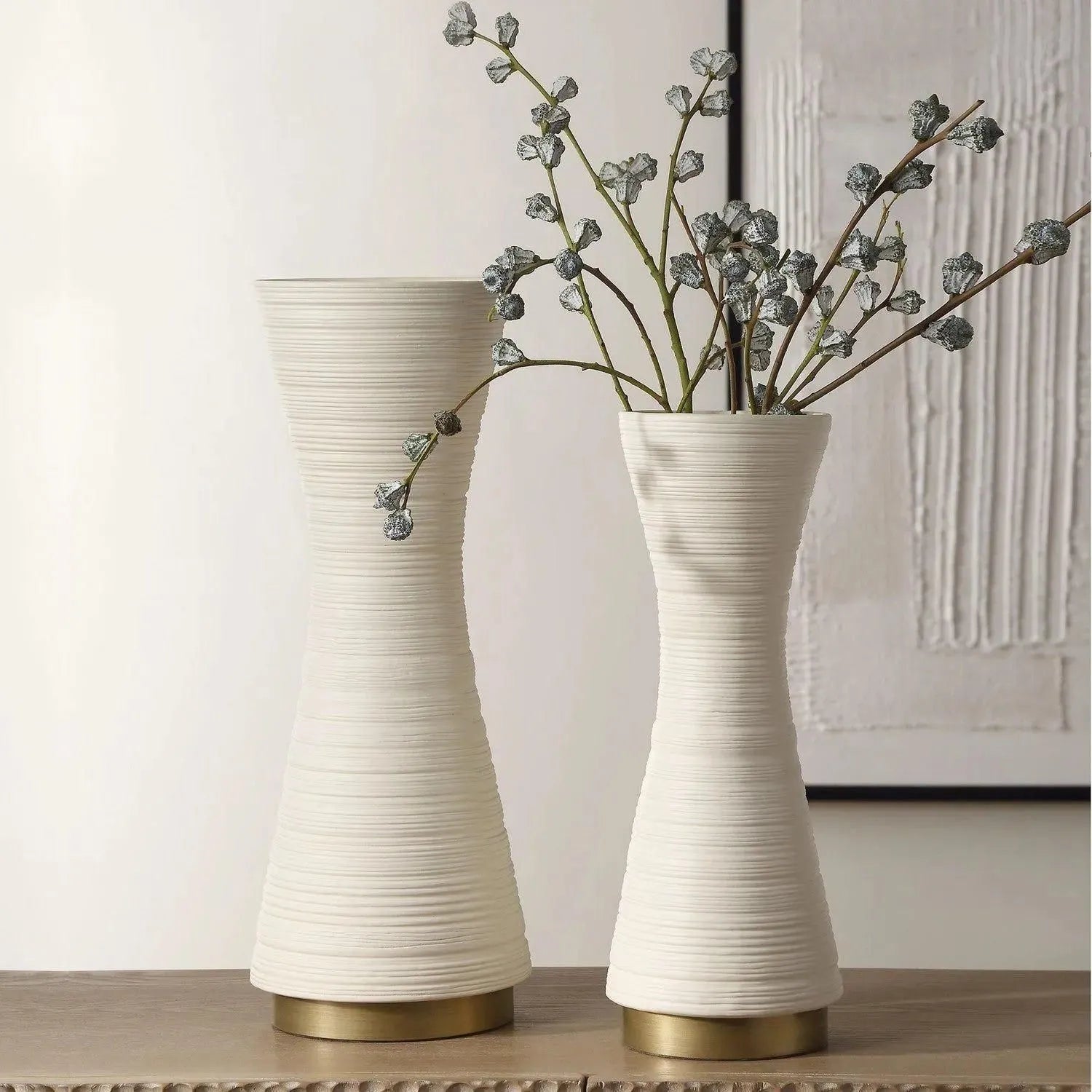 The Uttermost - Ridgeline Vases - Set of 2 - 18142 | The Rug District