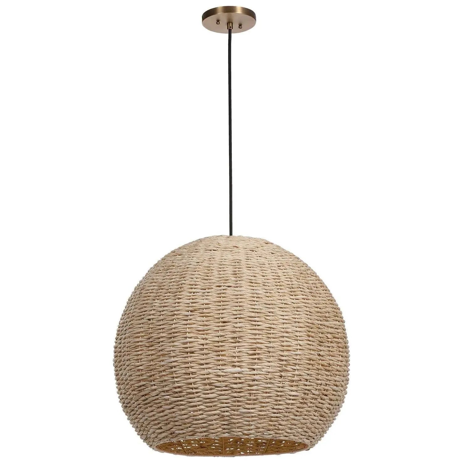 The Uttermost - Seagrass Pendant - 21536 | The Rug District
