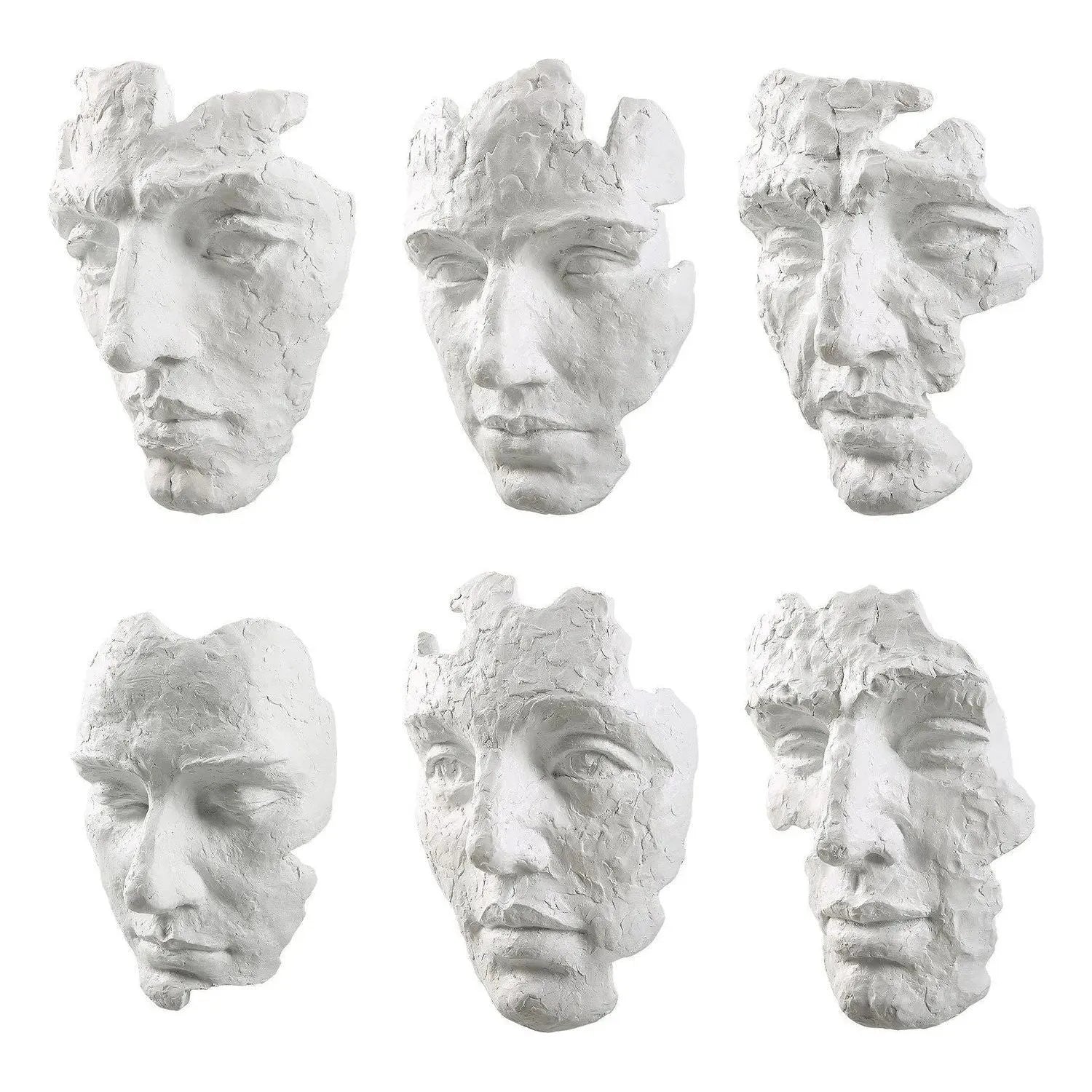 The Uttermost - Self-Portrait Wall Decor, Set/6 - 04358 | The Rug District