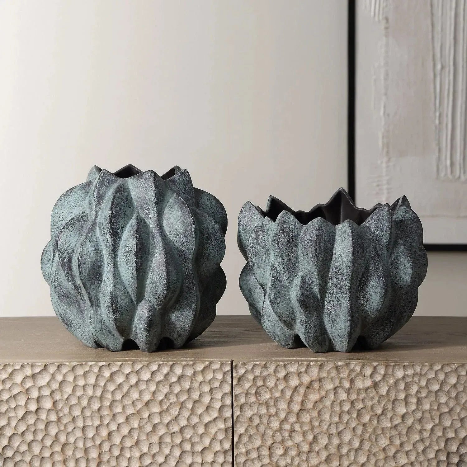 The Uttermost - Verdant Vases - Set of 2 - 18168 | The Rug District