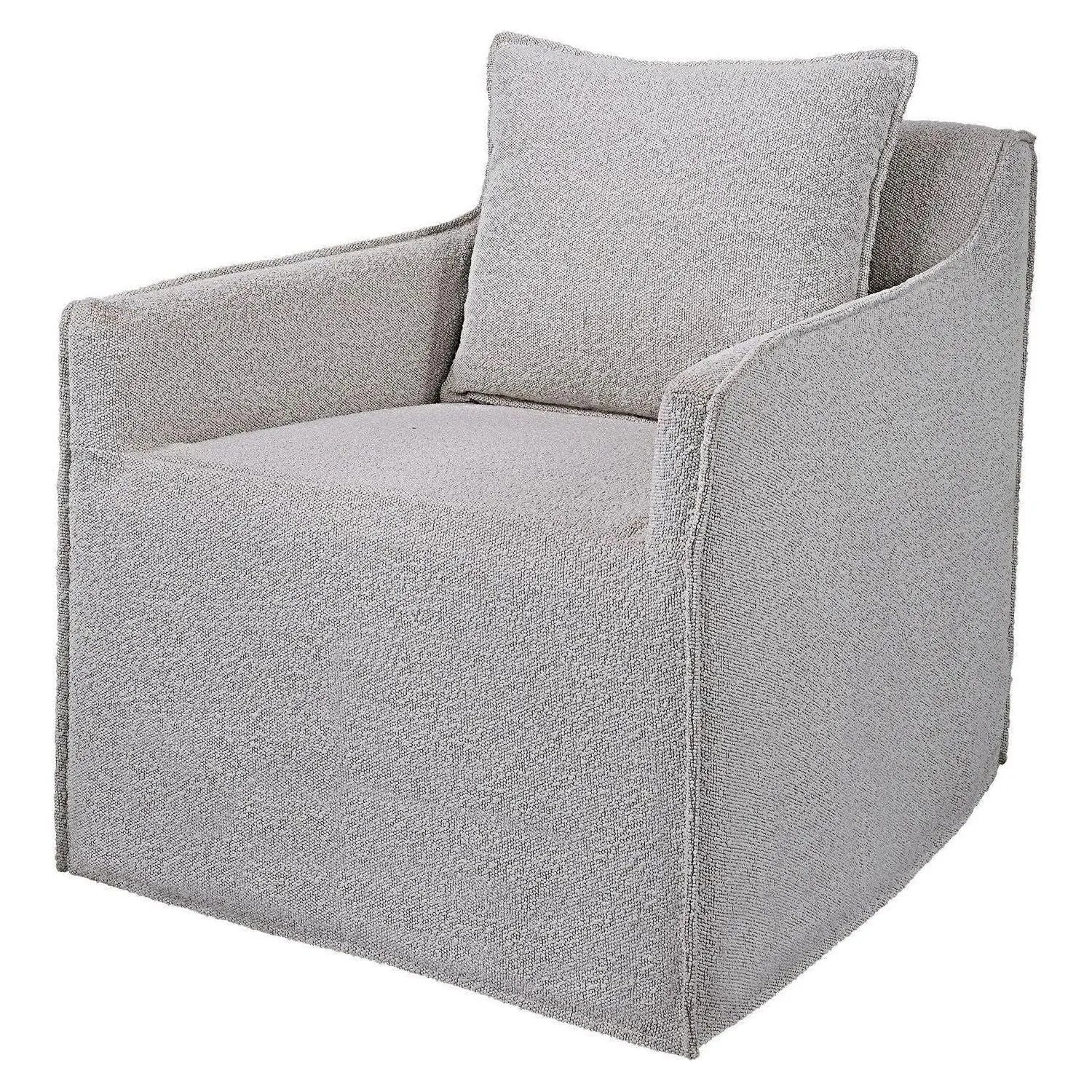 The Uttermost - Welland Swivel Chair - 23658 | The Rug District