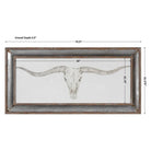 The Uttermost - Western Skull Mount Wall Art - 51106 | The Rug District