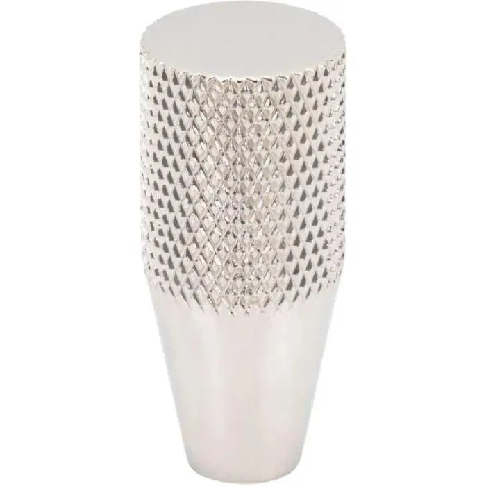 Vesta Fine Hardware - Beliza Conical Knurled Knob - V7404PN | The Rug District