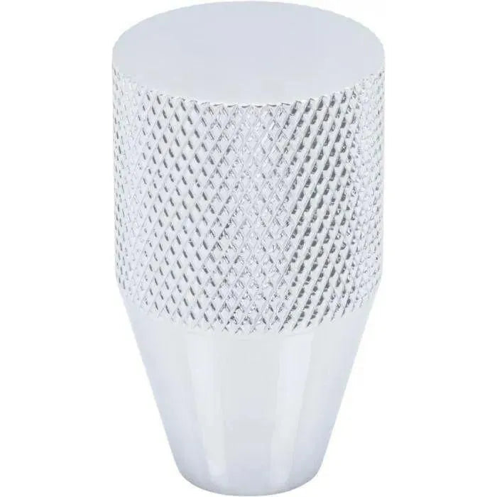 Vesta Fine Hardware - Beliza Conical Knurled Knob - V7405PC | The Rug District